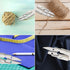 XINGYHENG 12Pcs Yarn Scissors U shaped Embroidery Scissors for DIY Art Project Household Supplies 4 Inch 4 Colors...