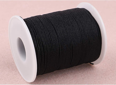 Nylon Thread Twine for Gardening Braided Bracelets DIY Crafts (1mm-394feet, Black)...