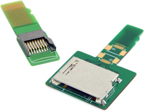 xiwai 1Set SD TF Card Socket Female to Micro-SD TF Male Memory Card Kit Extension Adapter Testing Tools Extender...