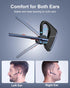 Bluetooth Earpiece V5.2 Wireless Handsfree Headset with CVC8.0 Noise Cancelling Dual Microphone 24Hrs Driving Bluetooth Headset for iPhone Android...