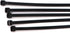 SYD 4 Inch length, 18lb Small size Self Locking Nylon Cable Zip Ties -1000 Piece (Black)...