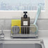Kitchen Countertop Sponge Holder, SUS 304 Stainless Steel Dish SoapOrganizer, Basket for Cleaning and Scrub Tool, Kitchen Sink Brush Caddy Holder...