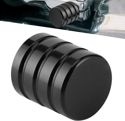Qiilu Heel Shifter Eliminator, Aluminum Alloy Motorcycle Heel Shifter Level Eliminator Cover Fit for FLHT FLHR FLHX CVO 1980-2019(Black)...