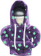Gear Shift Hoodie Mini Sweater Hoodie Upgrade Star Glow in The Dark Shift Knob Cover Universal Funny Car Shifter Cover Gear Stick Hoodie, Purple, ...