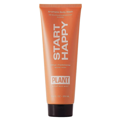 Natural Moisturizing Body Wash Start Happy 8.4oz Citrus Aromatherapy Body Wash for Women and Men with Bergamot and Vitamin C...