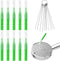 10pcs Shower Head Cleaning Brush, Gap Hole Anti-Clogging Cleaning Brush with 10 Stainless Steel Pin Picks Small Hole Cleaner Tool for Showerhead C...