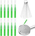 10pcs Shower Head Cleaning Brush, Gap Hole Anti-Clogging Cleaning Brush with 10 Stainless Steel Pin Picks Small Hole Cleaner Tool for Showerhead C...