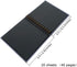 enyuwlcm Linen Hardcover Small Scrapbook with Black Pages 4 x 6 Handmade Photo Album DIY Album Book Suitable for School Kids Baby Girl 40 Pages Pu...
