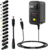 SHNITPWR 30W Universal Power Supply 3V 4.5V 5V 6V 7.5V 9V 12V Adjustable Variable AC/DC Adapter with 5V 2.1A USB Port, 100V-240V AC to DC 3V~12V C...