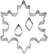 Wilton 3-Piece Snowflake Cookie Cutter Set...