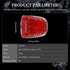 LECART for Dodge Challenger Accessories Charger 2015 2016 2017 2018 2019 2020 2021 2022 Bling Gear Shift Knob Cover Sticker Car Interior Metal Shi...