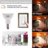 KAKEMONO E17 LED Spotlight Bulb Dimmable 40W Halogen Replacement E17 Intermediate Base Type 5W R14 Reflector Light Bulb for Desk Reading Cabinet L...
