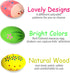 Wooden Easter Egg Shakers Baby Easter Maracas Easter Eggs for Baby Kids Musical Instruments Early Learning Toys, 6 Pcs...