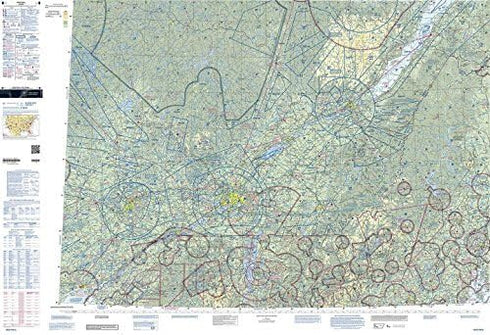 FAA Chart: VFR Sectional Montreal SMON (Current Edition)...