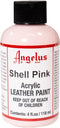 Angelus Acrylic Leather Paint, 4 oz, Shell Pink...