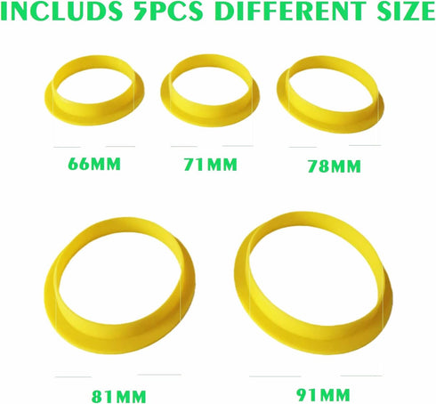 5PCS Cup Turner Foam with 5PCS Tumbler Shields for Epoxy Resin,Tumbler Turner Foams Insert for 1/2 Inch PVC Pipe, Tumbler Spinner Foams Fit 40 oz ...