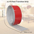 3.28Ft Floor Transition Strip, Floor Cover Strips Self Adhesive Flooring Transitions Laminate, 4cm Wide Vinyl Floor Flat Divider Strip Trim for Ca...