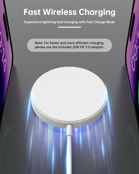 Magnetic Wireless Charger,FACBINY 15W Max Fast Wireless Charging Pad? Compatible with iPhone 14 Pro Max/14 Pro/14 Plus/14/13 Pro Max/13 Pro/13/13 ...