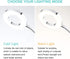JimKing Ring Light, Tattoo Light Desk Lamp, LED Book Light with Clip, USB Bed Lamp for Live Show, Reading, Tattoo, Make Up, Manicure...