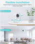 Jennov 2K Pan/Tilt Indoor Cameras for Home Security - 2.4 GHz Pet Dog Camera with Phone App, WiFi Baby Camera Monitor, Color Night Vision, Motion ...