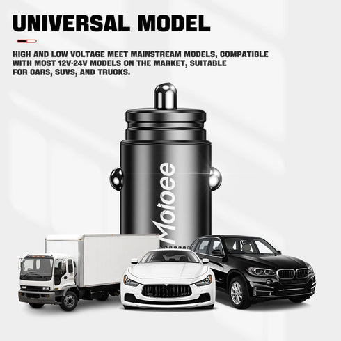 USB C 60W Car Charger Fast Charge, 30W PD& 30W QC3.0 Fast Charge with Metal Body, Flush Fit Pull Ring Style Universal for iPhone 13/13 Pro/12/12 P...