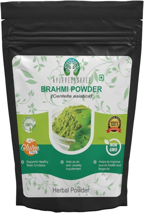 Centella asiatica Powder 50 Gm I Known as Gotu Kola, brahmi I Mandupakarni Powder I Non GMO I Gluten Free I Vegan...