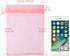 HRX Package Organza Bags Blush Pink 5x7 inch 100pcs, Mesh Jewelry Pouches Candy Bags Drawstring Empty Sachet for Wedding Baby Shower Party...