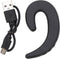 Bone Conduction Headset, Wireless Bone Conduction Bluetooth 4.2 Headset Earphone Ear-Hook Stereo Earphones with Micphone for iPhone .(Black)......
