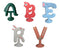 Baby Sensory Teether Toys?BRAVE Teething Toys for 6-12 Month olds?Silicone Alphabet Teether?Relief of Gum Pain...