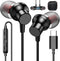 USB C Headphones Wired Earbuds for Samsung S24 Ultra S24+ S23 S22 FE iPad Pro iPhone 15 Pro Max Magnetic in-Ear Noise Canceling Type C Earphone Mi...