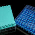 Cryogenic Storage Box - Polycarbonate Freezer Boxes,Blue/81 Place, for Storing 1.5-2.0 mL Cryotubes (Pack of 1)...