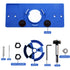 35mm Concealed Hinge Jig kit, Woodworking Tool Drill Bits, Hinge Drilling Hole Router Jig Hardware Template Guide Woodworking Tools for Face Frame...