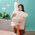 Heionia Goose Stuffed Animal 19.7'' Goose Plush Toy White Stuffed Goose Soft Plushie Sleeping Hugging Pillows 1Pcs...