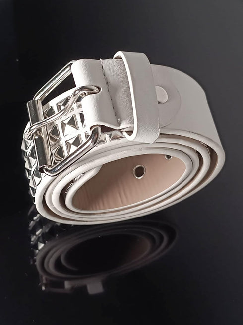 Punk Studded Belt for Women Rock Threads Goth Stud Pyramid Gothic Clothing...