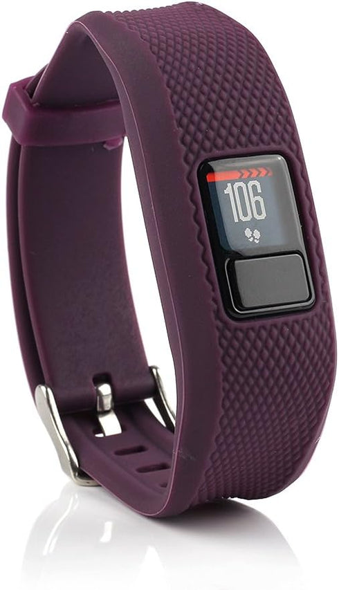 Compatible with Garmin Vivofit 3/jr/jr 2 Bands,Adjustable Replacement Wristbands with Watch Buckle for Garmin Vivofit 3 Kids Women Men(No Tracker)...
