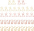 40Pcs Dog and Cat Shaped Paper Clips Golden Electroplated Paper Clips Animal Paper Clips Creative Metal Clip...