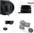 Z50 Lens Cap 46mm Compatible for Nikon Z50 w/NIKKOR Z DX 16-50mm, Compatible for Panasonic Lumix G Vario 14-42mm Lens, 2 Packs...