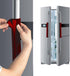 OUGAR8 Refrigerator Door Handle Covers,Keep Your Kitchen Appliance Clean from Smudges,Fingertips,Drips&Food Stains,Perfect for Dishwashers(12" L3.75 W,Burgundy)