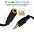 Cmple - 3.5mm 1/8" Stereo Audio Aux Headphone Cable Extension Cord Male to Female 25 Feet...