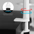 ZUSLAB Tablet Cell Phone Adjustable Universal Gooseneck Bed Lazy Holder Stand Mount - Flexible Arm 360 Mount Clip Bracket White...