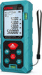 Laser Distance Measure 165 Feet with 2 Bubble Levels,M/in/Ft Unit Switching Backlit LCD,99 Sets Data Storage and Pythagorean Mode, Measure Distanc...