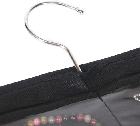 DIOMMELL 80 Pockets Hanging Jewelry Organizer for women, Storage Bag for Earrings Necklace Bracelet Ring accessory display holder box...