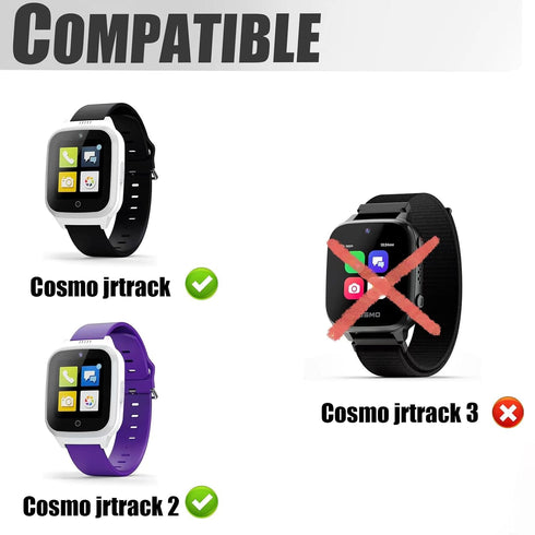 RUKUHOT 2 Pcs Magnetic Charger Cable Compatible with Cosmo JrTrack/Cosmo JrTrack 2 Kid’s Smartwatch,3.3Ft Replace Charging Cord fit for Cosmo JrTr...