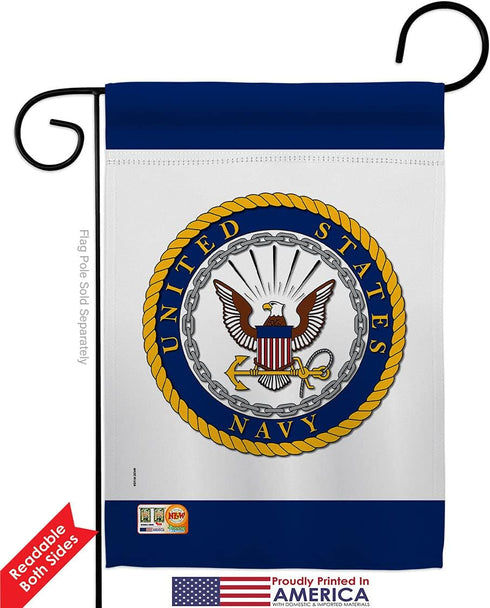 US Navy Garden Flag Home Decor Armed Forces Official United State American Decorations Yard Military Memorabilia Banner Remembrance Wall Tapestry ...