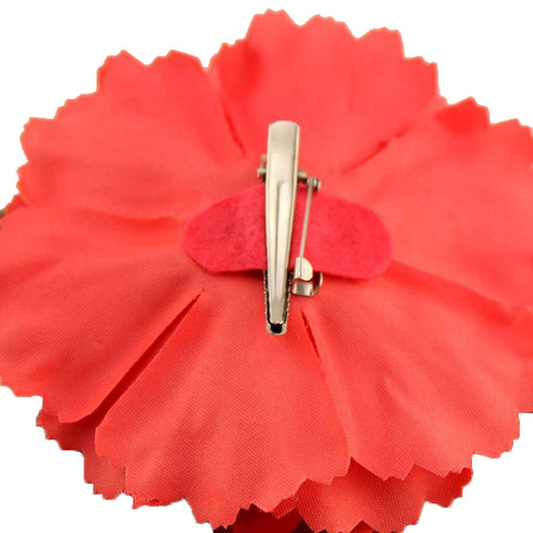 HC-01 Floral Fall Peony Flower Hair Clip Flamenco Dancer Pin up Flower Brooch (Purple)...