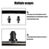 AIEX 100pcs Drip Irrigation Plugs, 1/4" Drip Tubing End Cap Irrigation Stopper Goof Hole Plugs Drip System Parts for Home Garden Lawn (Black)...