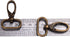 1-inch Antique Brass Curved Lobster Clasps Swivel Trigger Clips Snap (Pack of 20)...