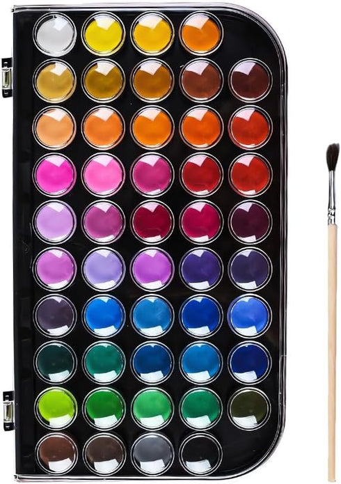 M&G Watercolor Paint Set, 48 Colors Painting with Water Brush Pens, Great for Kids and Adults, Art Supplies, Perfect Starter Kit for Painting...