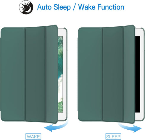 JETech Case for iPad Air 1st Edition (NOT for iPad Air 2/3/4/5), 9.7 Inch, Smart Cover with Auto Wake/Sleep (Misty Blue)...