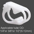 Plastic Tubing Clamps, Adjustable Tube Clamp Shut Off Hose Clamp for 1/4" - 1/2" Tube O.D.Water Flow Control Hose Clip Laboratory Pinch Valve, Con...